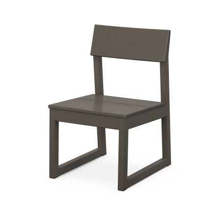 EDGE Dining Side Chair in Vintage Coffee