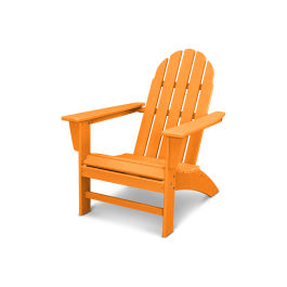 orange polywood adirondack chairs