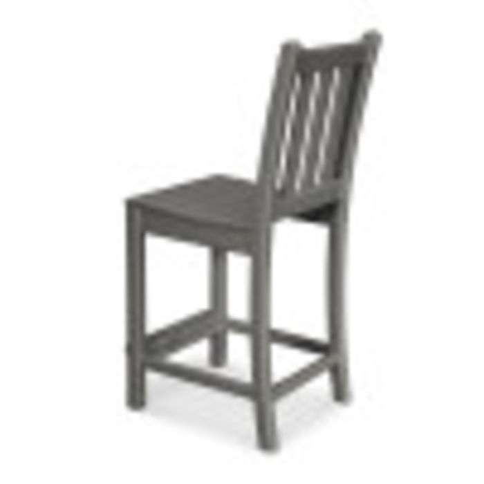 POLYWOOD Traditional Garden Counter Side Chair