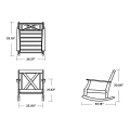 Thumbnail for Braxton Deep Seating Rocking Chair