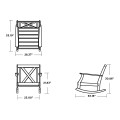 Thumbnail for Braxton Deep Seating Rocking Chair