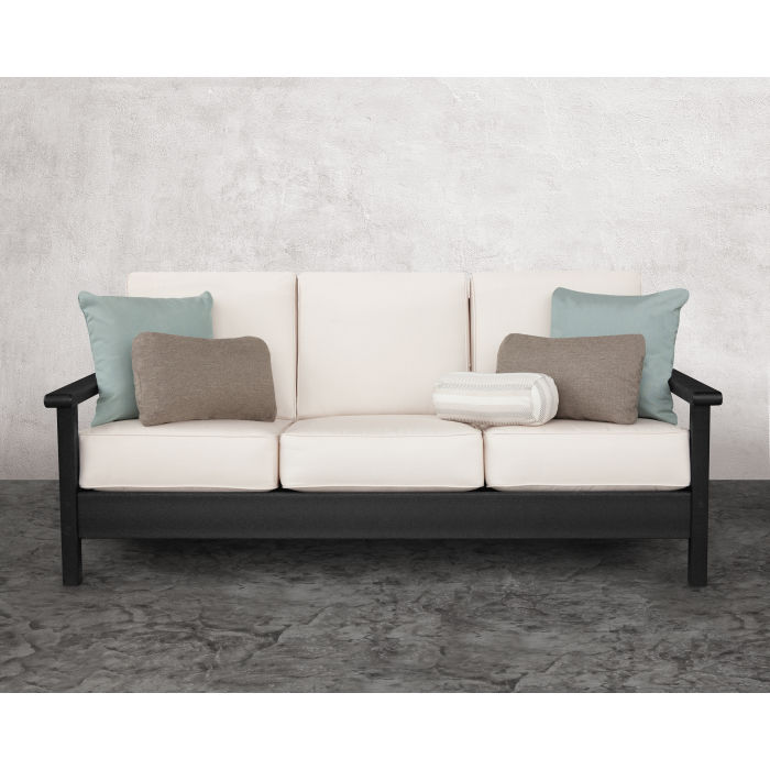 POLYWOOD Modern Farmhouse 5-Piece Outdoor Pillow Set with Bolster