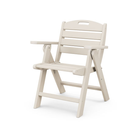Nautical Lowback Chair in Sand