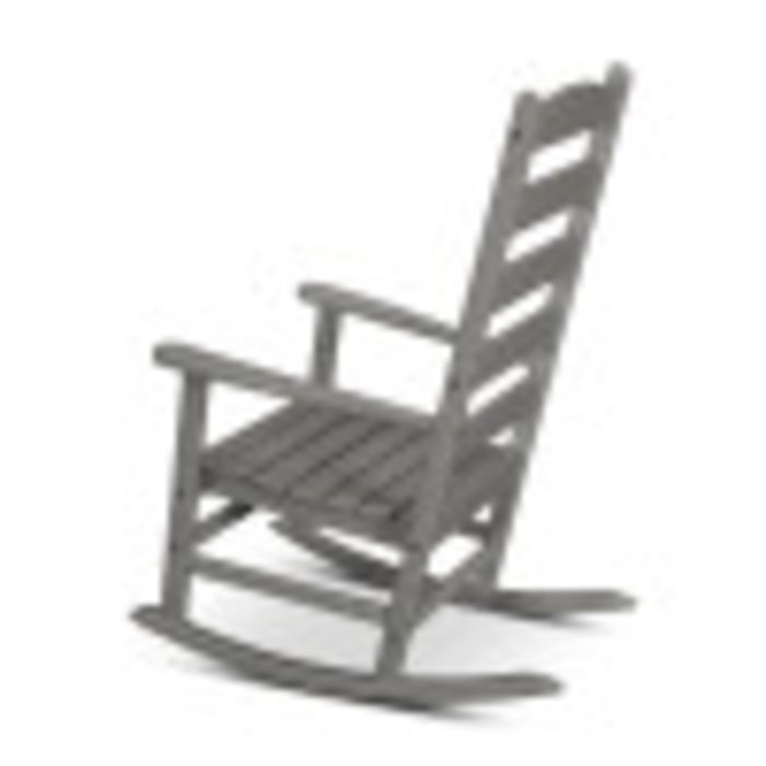 POLYWOOD Shaker 3-Piece Porch Rocking Chair Set