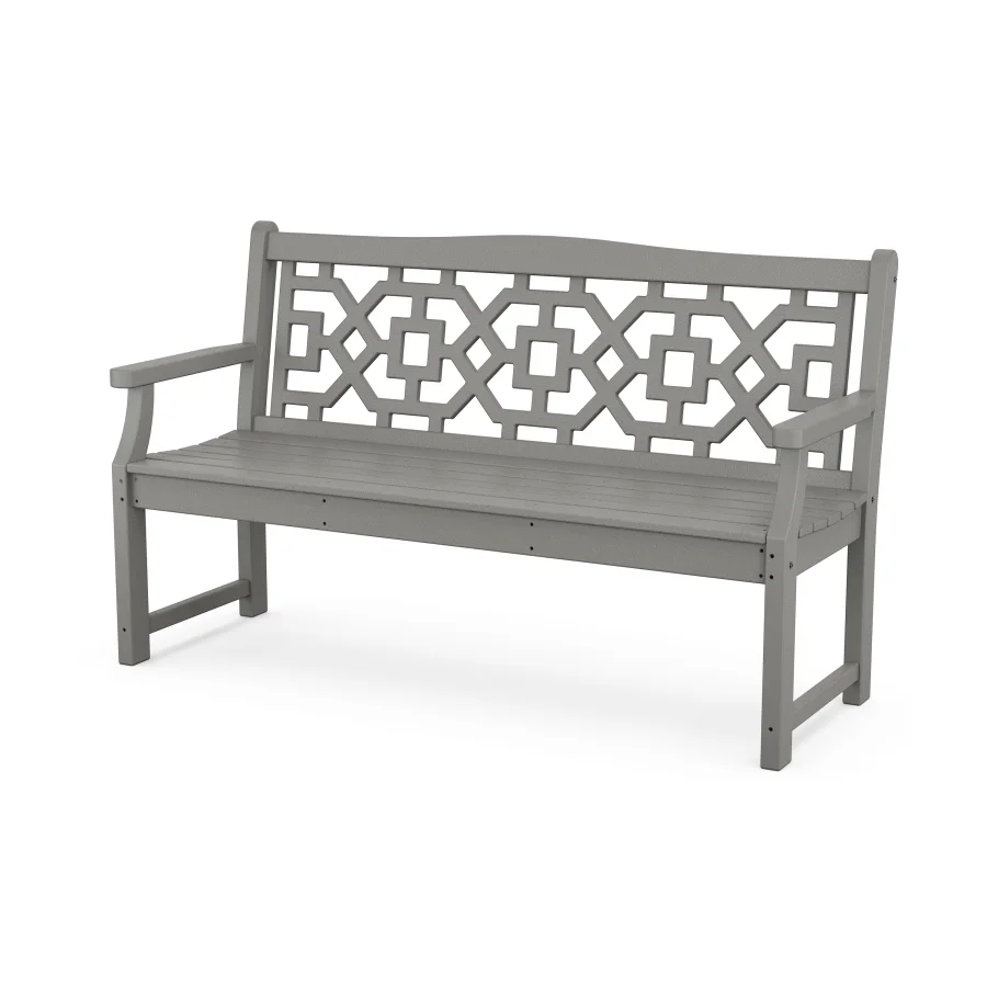 POLYWOOD Chinoiserie 60” Garden Bench