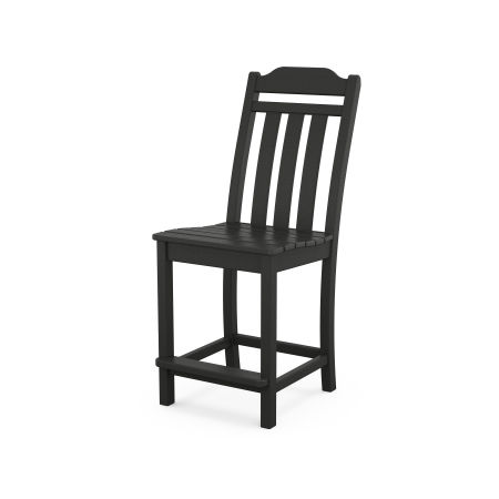 Country Living Counter Side Chair in Black