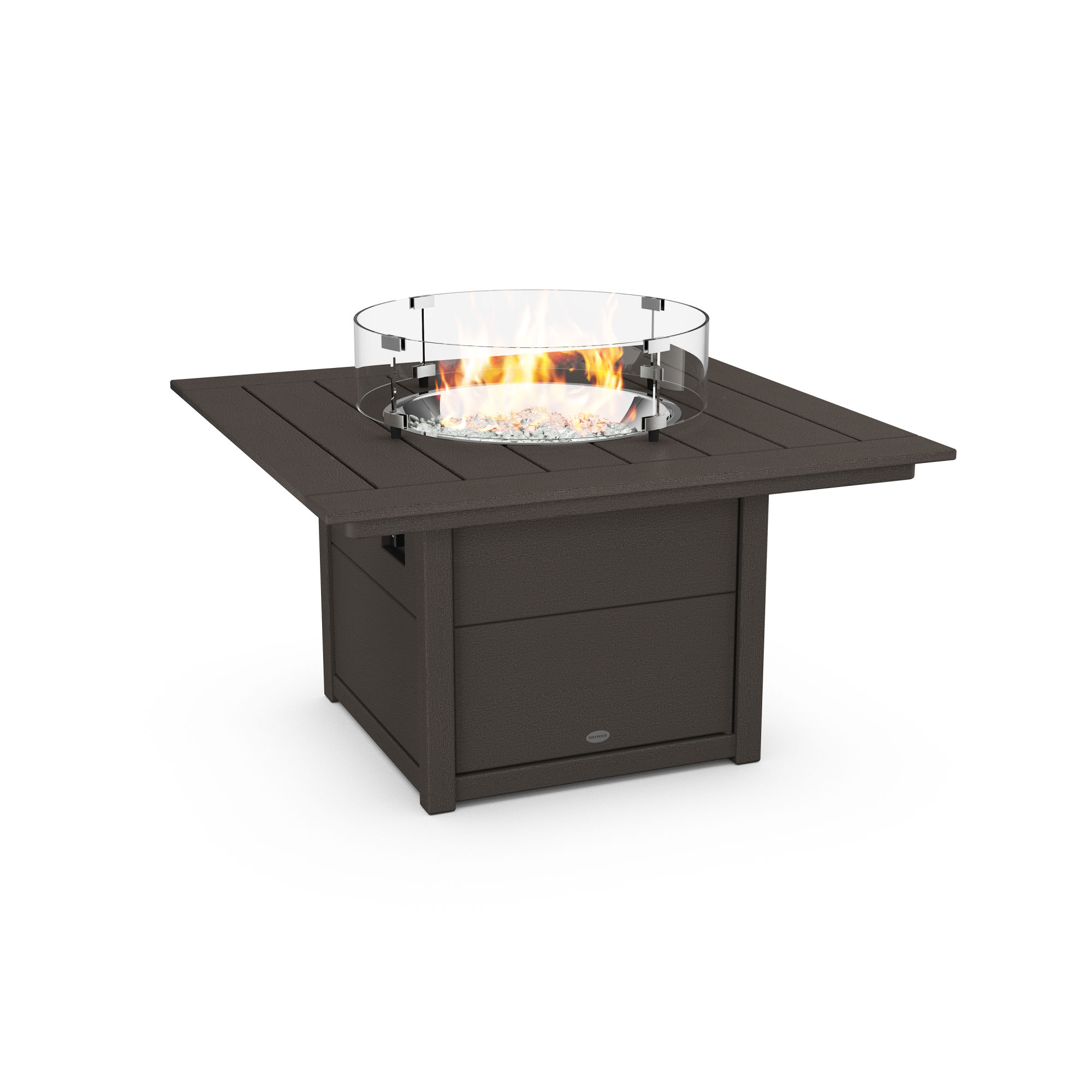 POLYWOOD® Square 42" Fire Pit Table In Vintage Finish - CTF42SV ...