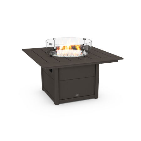 Square 42" Fire Pit Table in Vintage Finish