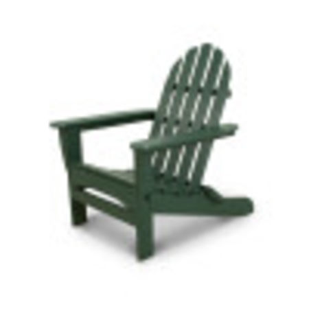 POLYWOOD Classics Folding Adirondack in Green