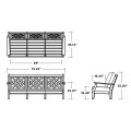 Thumbnail for Wovendale Deep Seating Sofa