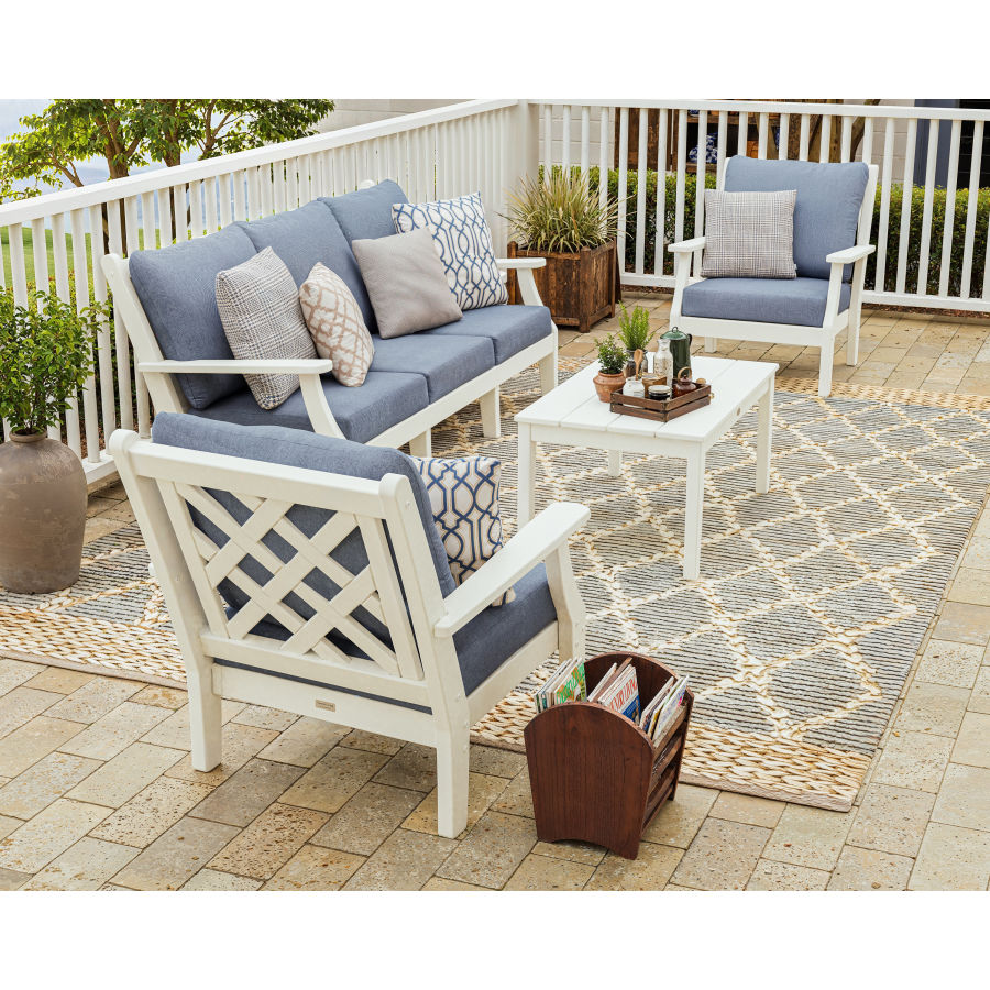 Wovendale 4-Piece Deep Seating Set with Sofa