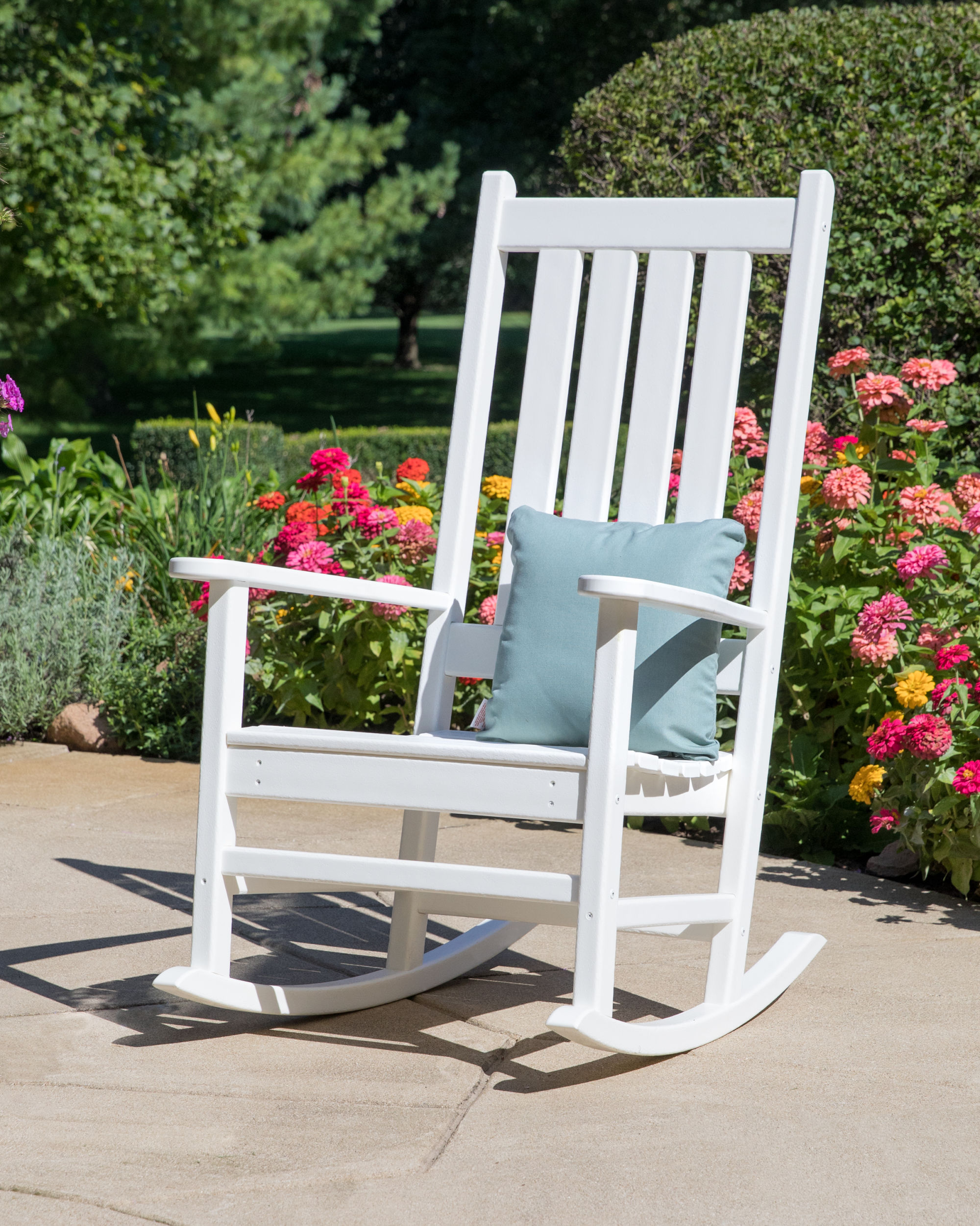 white 5 piece round dining set