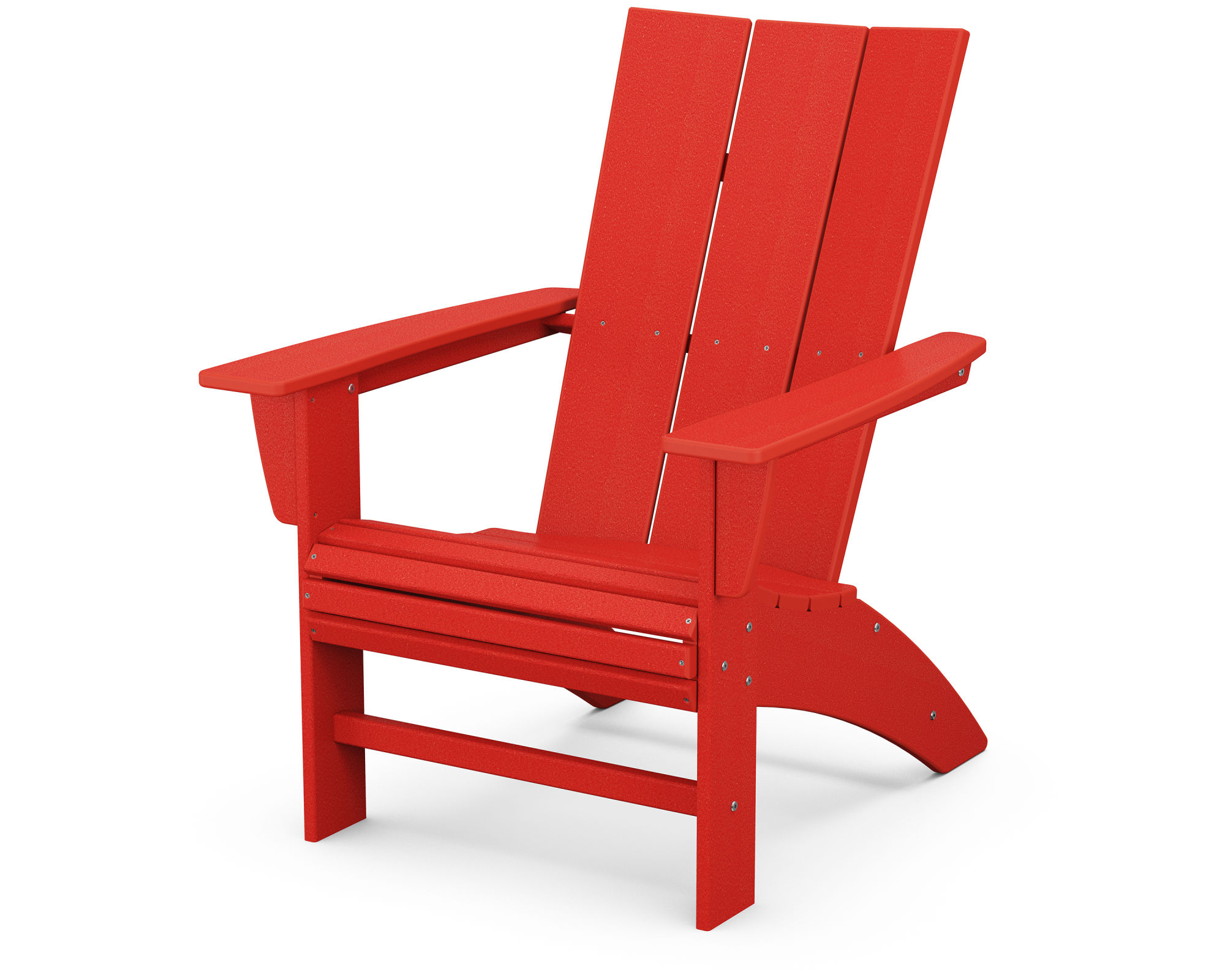 POLYWOOD® Modern Curveback Adirondack Chair AD620 POLYWOOD
