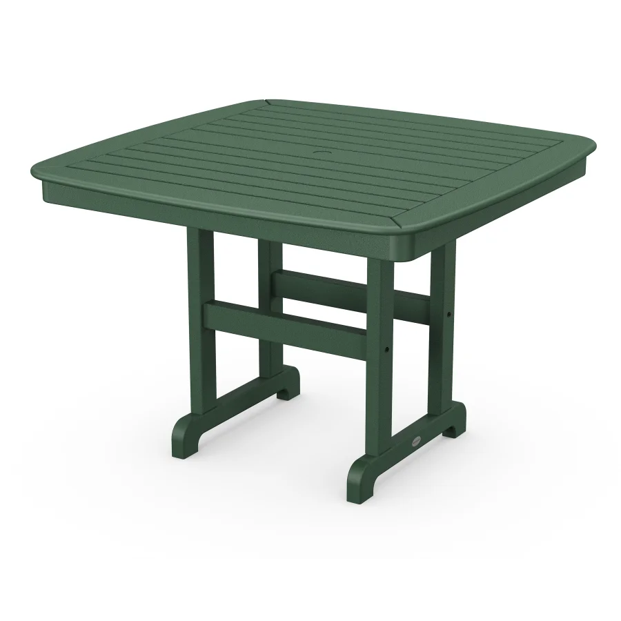 POLYWOOD Nautical 44" Dining Table in Green