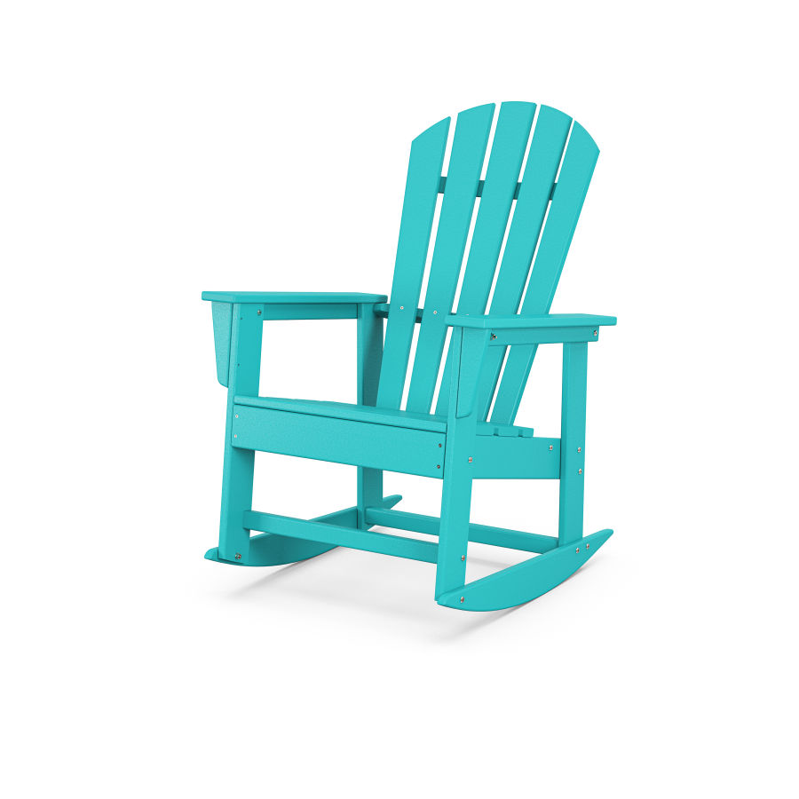 POLYWOOD South Beach Rocking Chair in Aruba