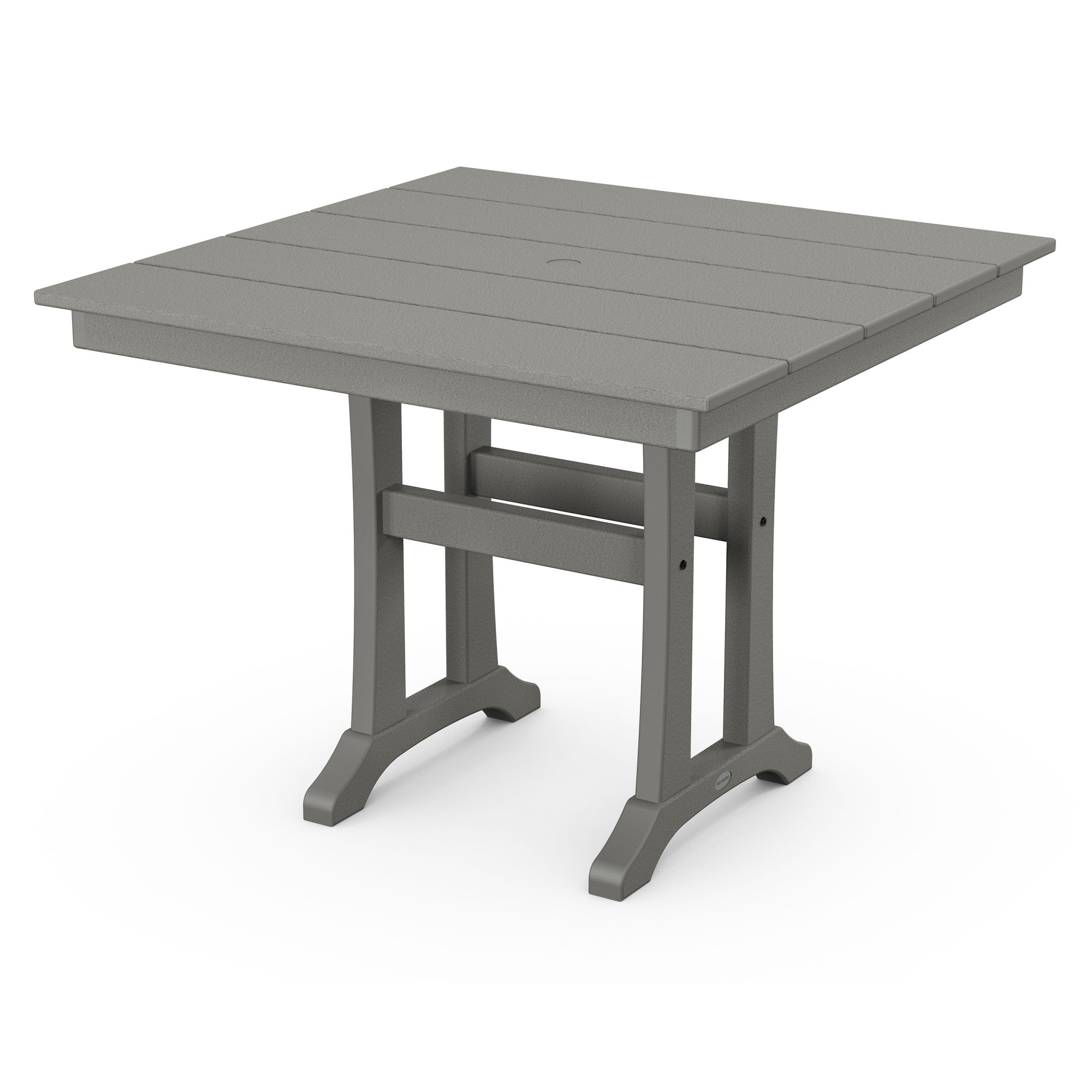 POLYWOOD® Farmhouse Trestle 37" Dining Table PL81T1L1 POLYWOOD® Official Store