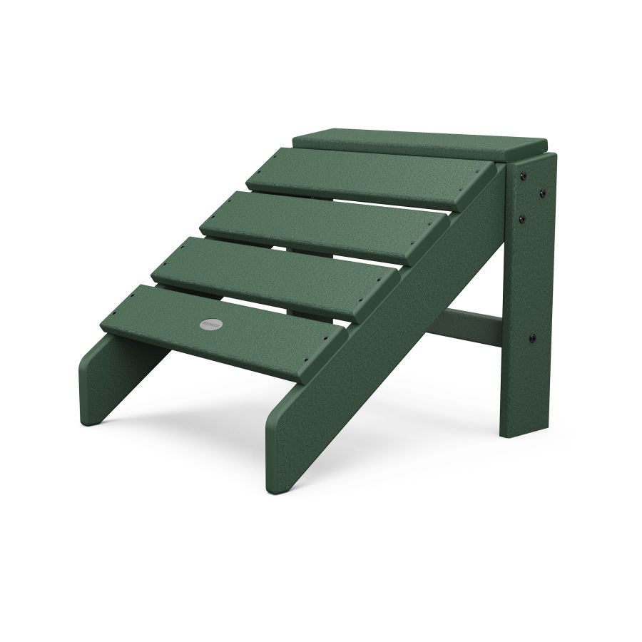 POLYWOOD South Beach Ottoman in Green