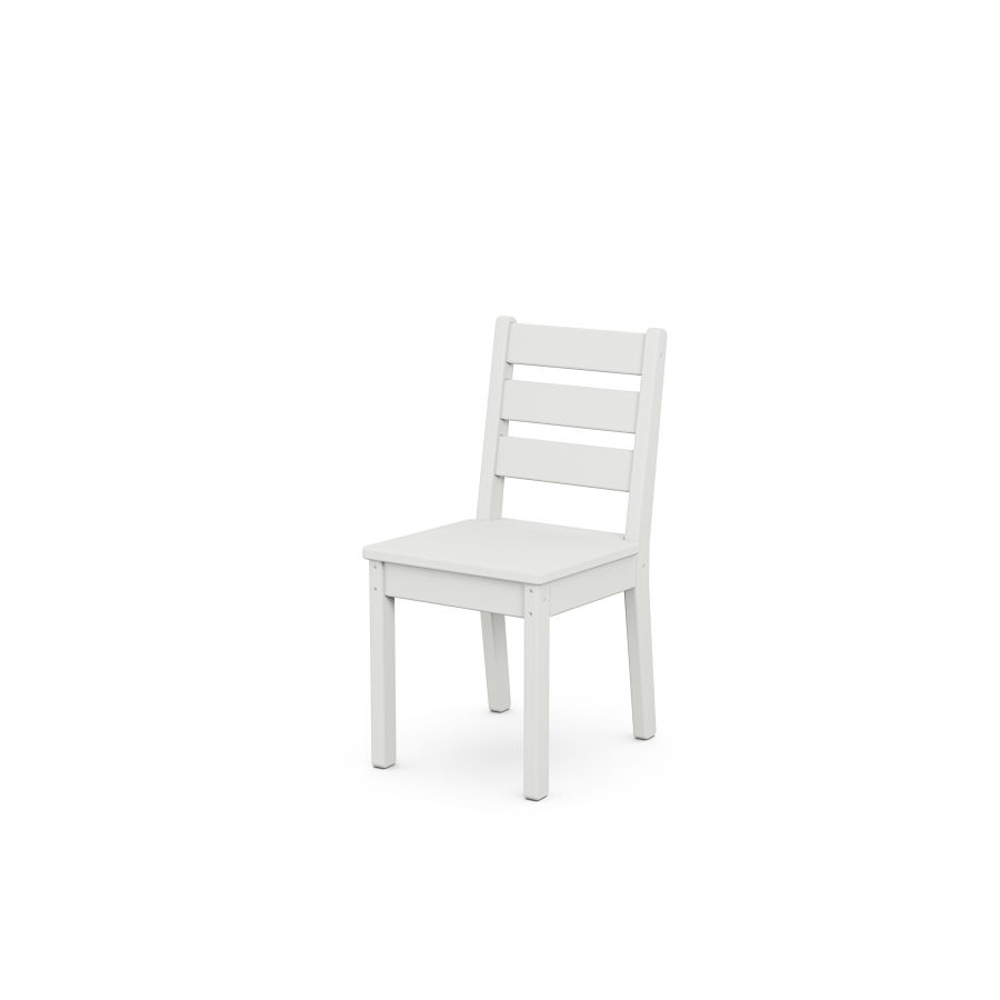 POLYWOOD Kids Lakeside Dining Chair in White