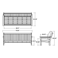 Thumbnail for Vineyard Deep Seating Sofa
