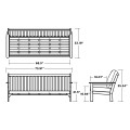 Thumbnail for Vineyard Deep Seating Sofa