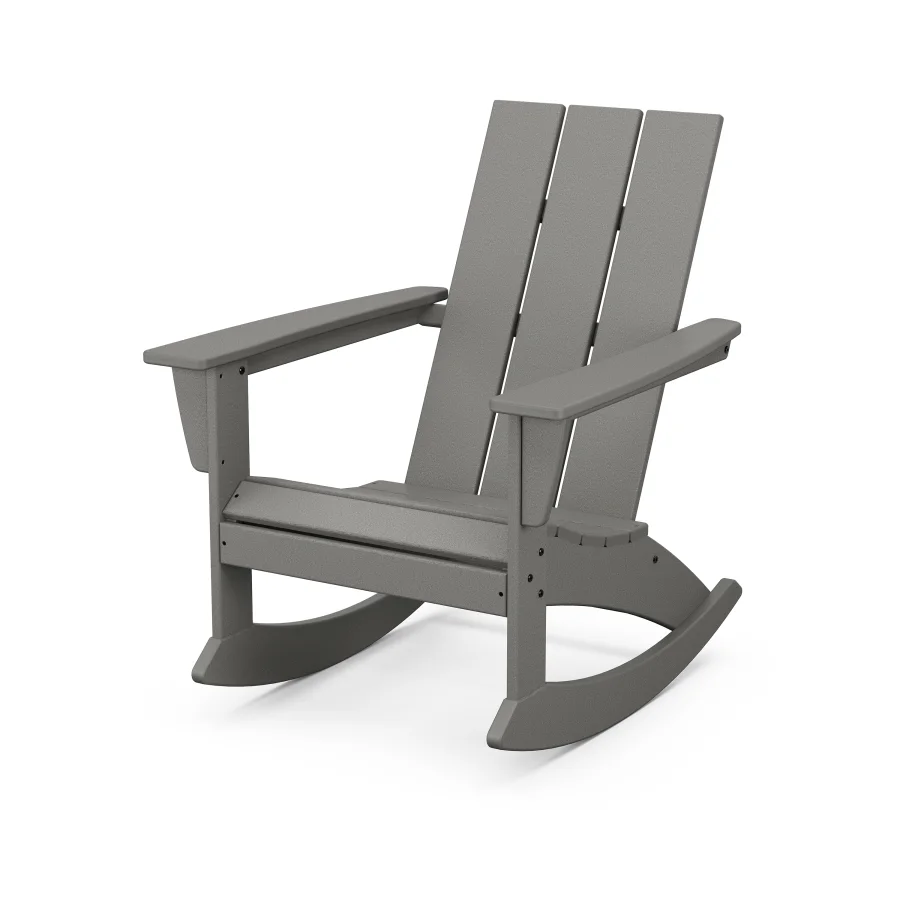 POLYWOOD Modern Adirondack Rocking Chair