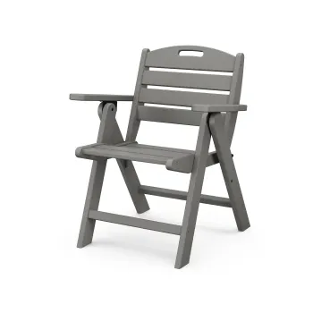 POLYWOOD Nautical Folding Lowback Chair