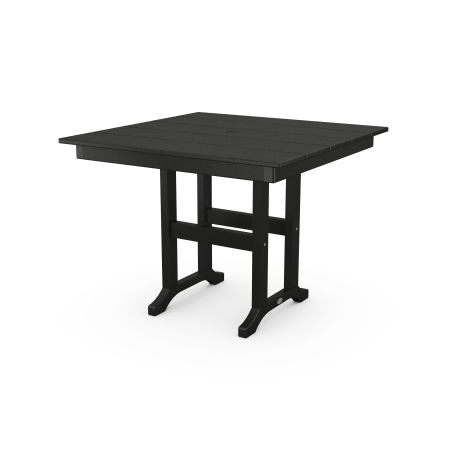 Farmhouse 37" Dining Table in Black
