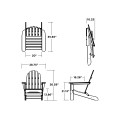 Thumbnail for Classic Folding Adirondack Chair