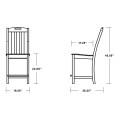 Thumbnail for Yacht Club Counter Side Chair