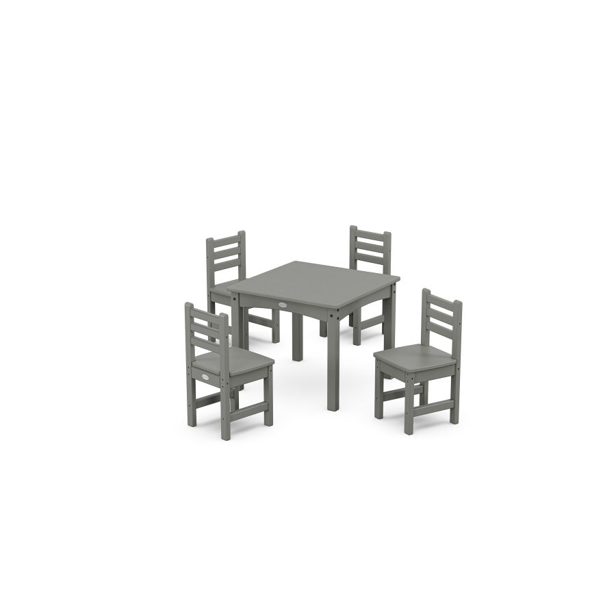 POLYWOOD Lakeside Toddler 5-Piece Dining Set