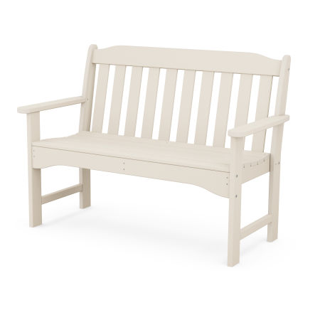 POLYWOOD Country Living 48" Garden Bench in Sand