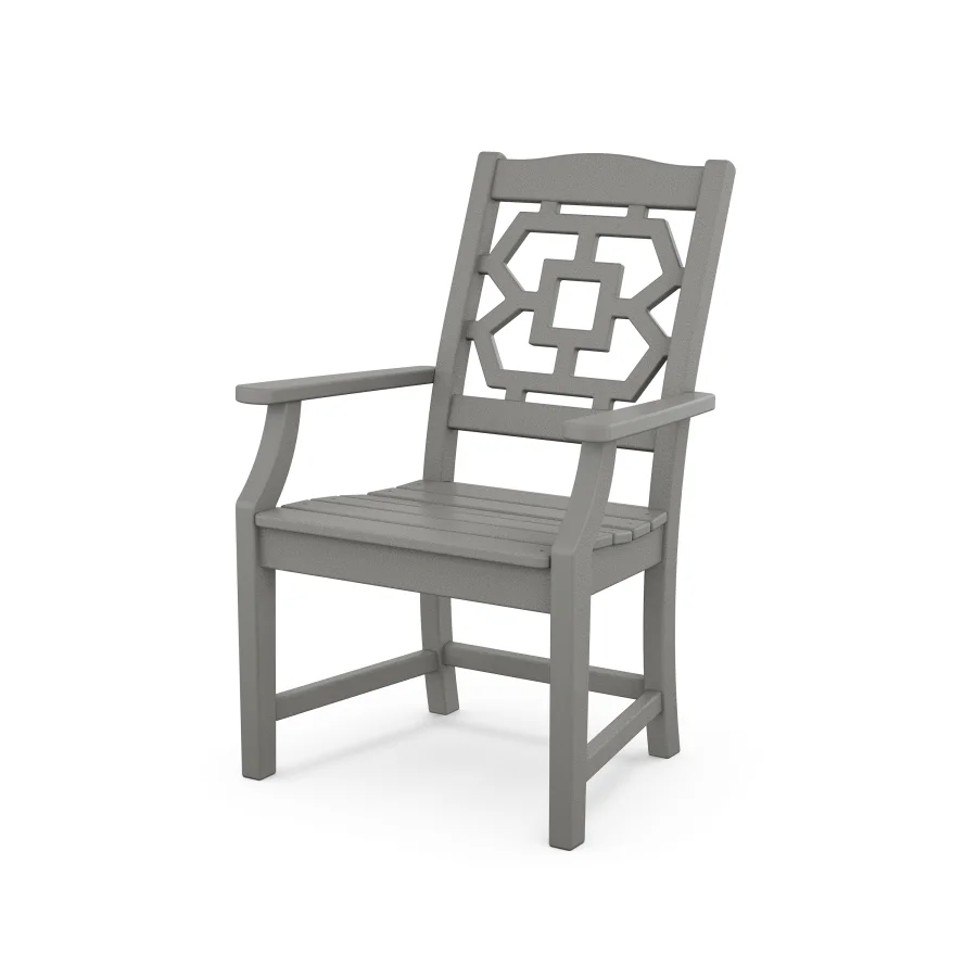 POLYWOOD Chinoiserie Dining Arm Chair