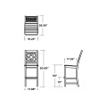 Thumbnail for Chinoiserie Bar Side Chair