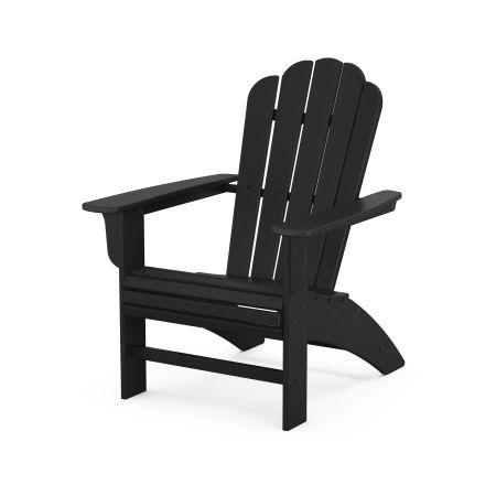 Country Living Curveback Adirondack Chair in Black
