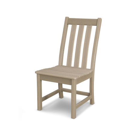 POLYWOOD Vineyard Dining Side Chair in Vintage Sahara