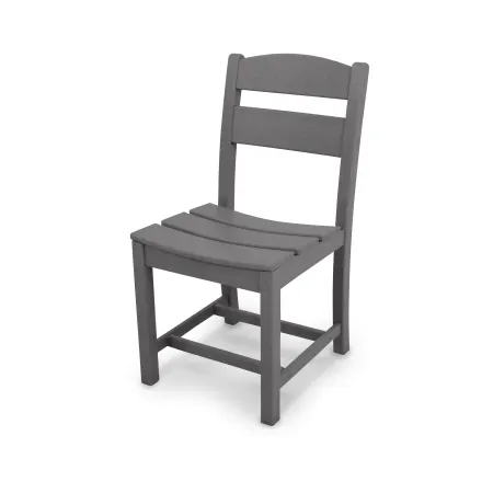 POLYWOOD Classics Dining Side Chair in Slate Grey