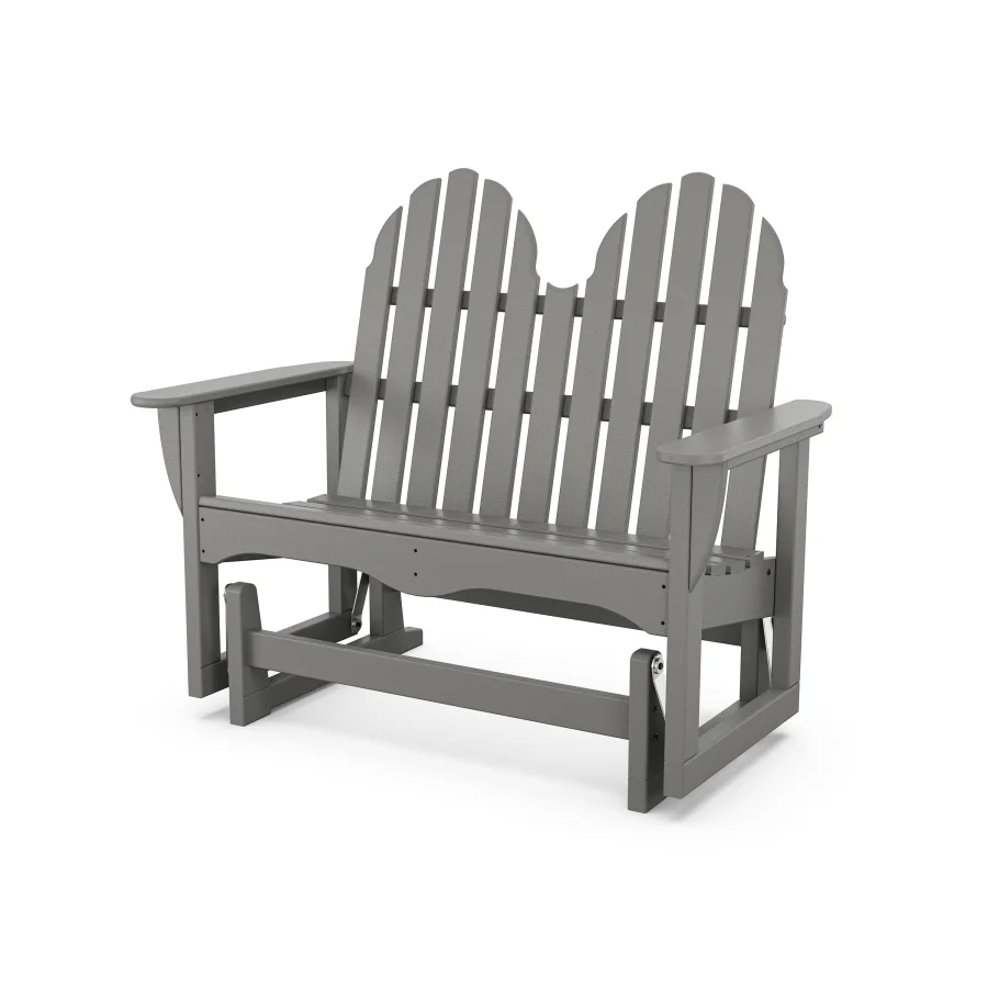 POLYWOOD Classic Adirondack 48" Glider