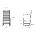 Thumbnail for Shaker Porch Rocking Chair