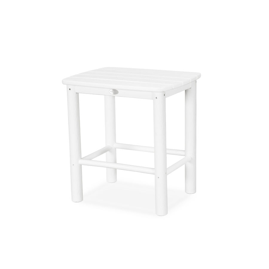 POLYWOOD McGavin Side Table in White