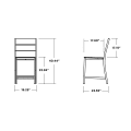 Thumbnail for Main Street Counter Side Chair