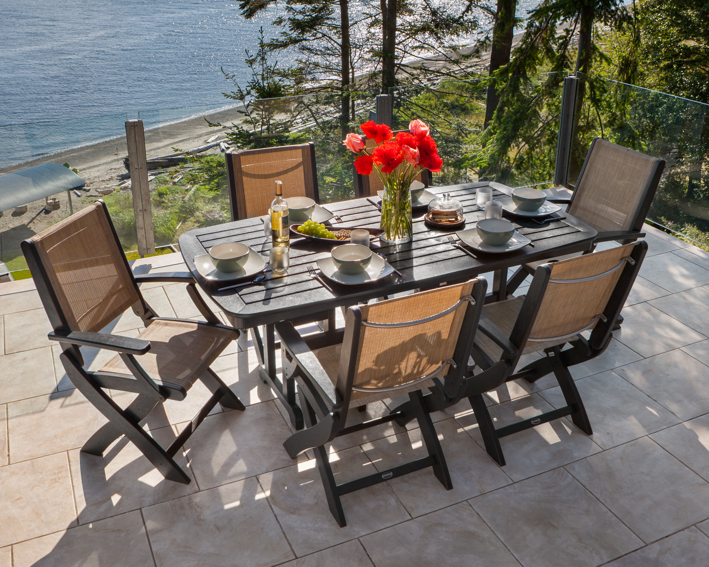 POLYWOOD® Coastal 7Piece Dining Set PWS1541 POLYWOOD® Official Store