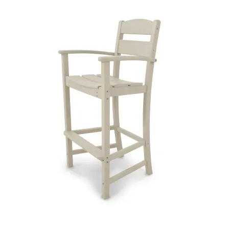 POLYWOOD Classics Bar Arm Chair in Sand