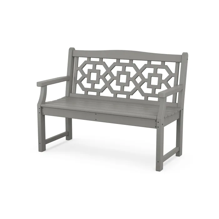 POLYWOOD Chinoiserie 48 Garden Bench MSTGB481