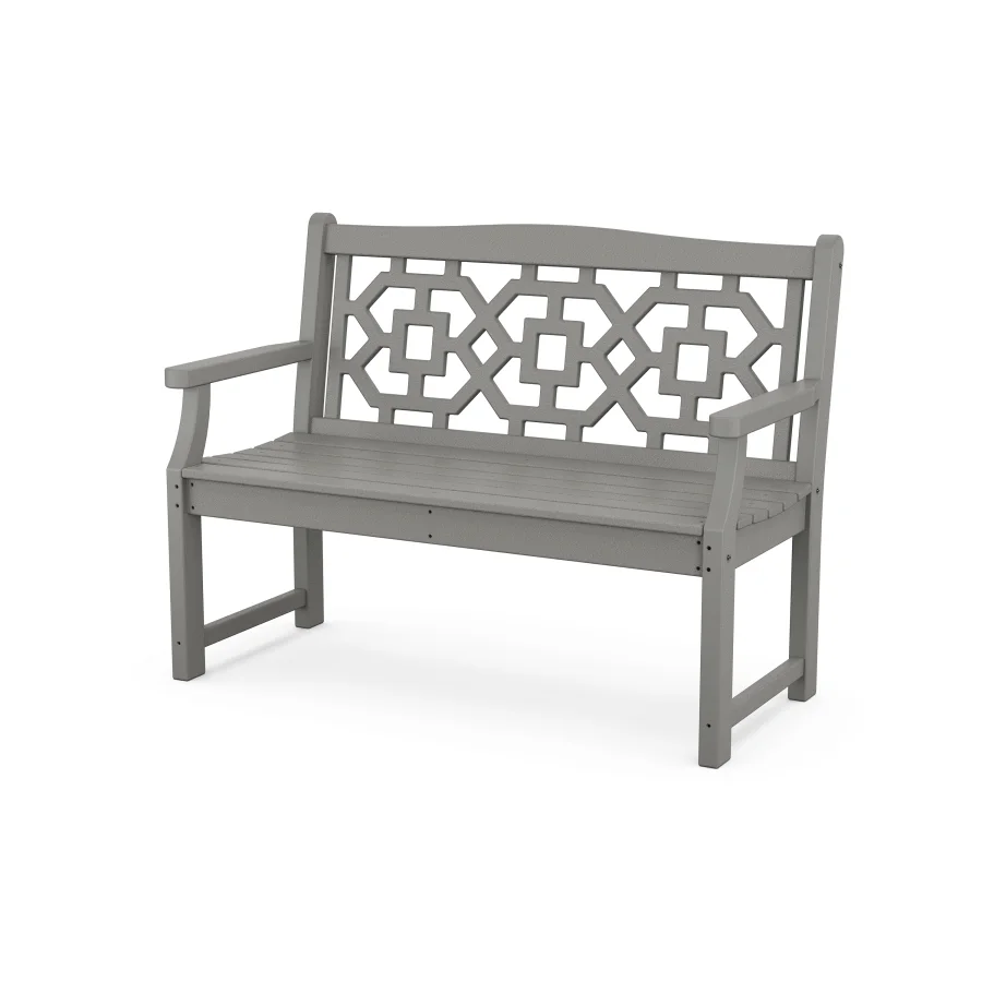 POLYWOOD Chinoiserie 48” Garden Bench