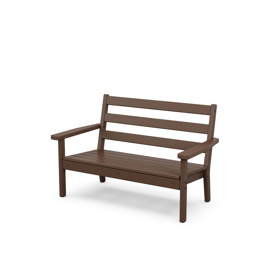 POLYWOOD Kids Lakeside Bench in Mahogany