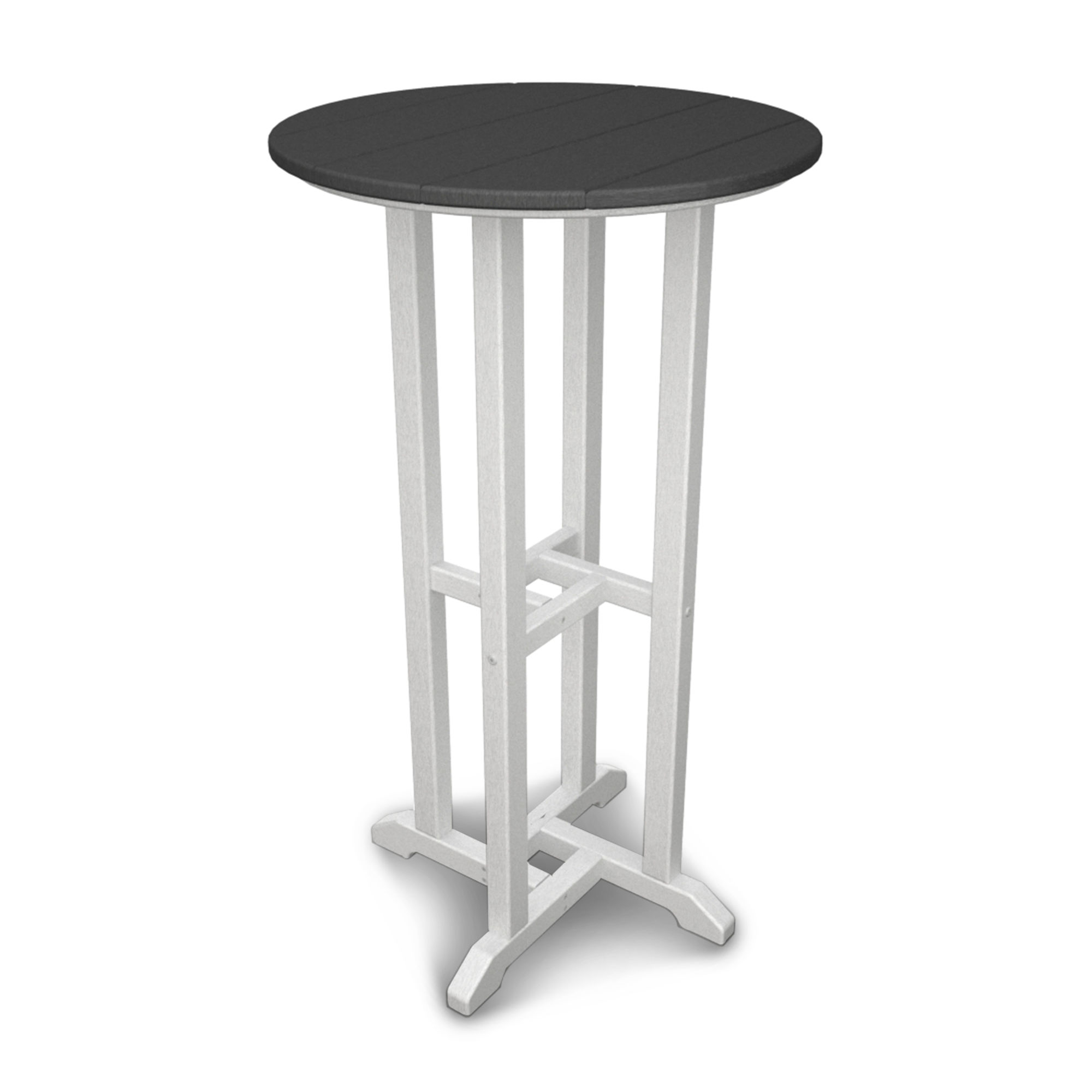 POLYWOOD® Contempo 24" Round Bar Table - RBT224 | POLYWOOD® Official Store