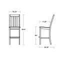 Thumbnail for Vineyard Bar Side Chair