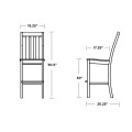 Thumbnail for Vineyard Bar Side Chair