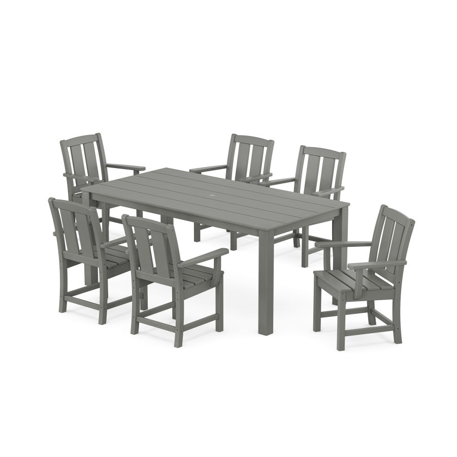 POLYWOOD Mission Arm Chair 7-Piece Parsons Dining Set
