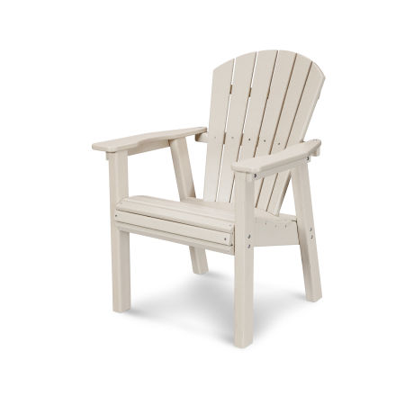 Seashell Upright Adirondack Chair in Sand